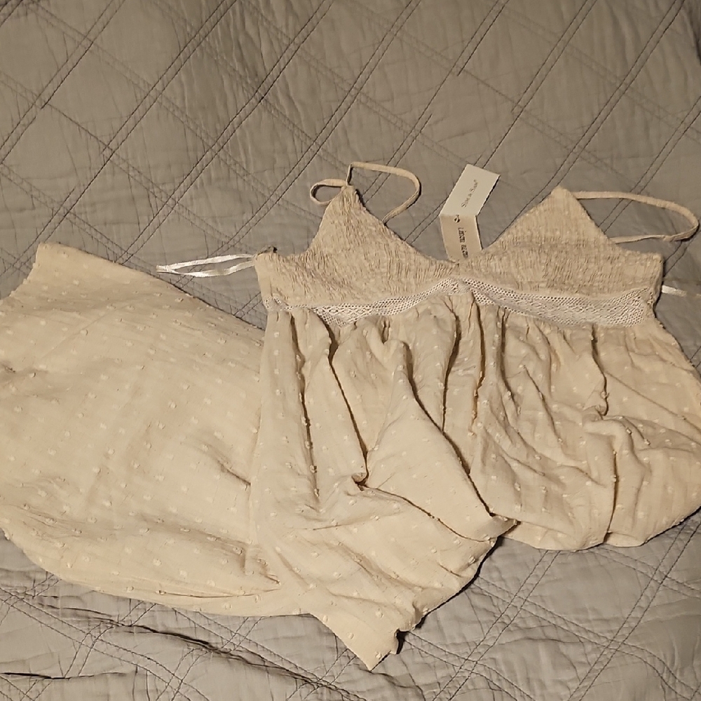 Sim & Sam Oat Linen Blend Maxi